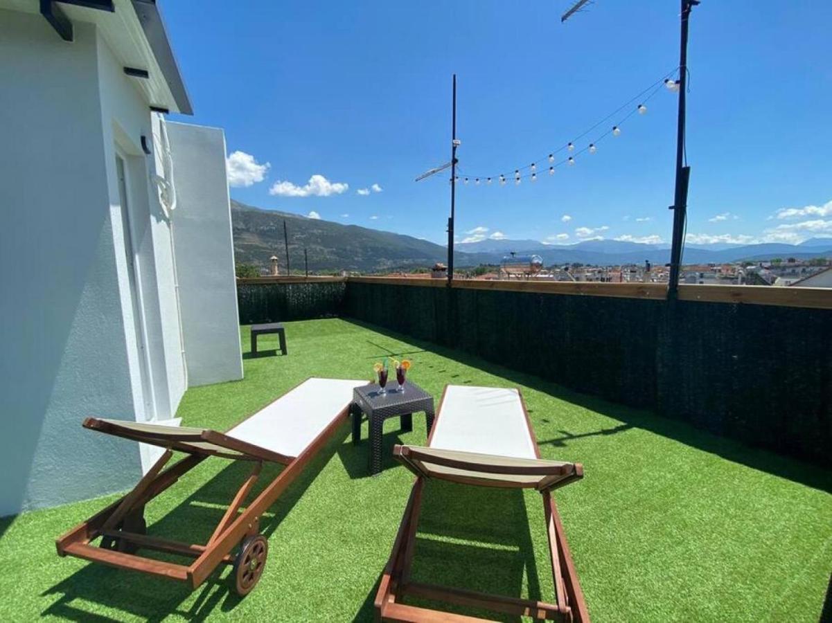 Rooftop Apartment With Garden In Ioánnina Exteriör bild